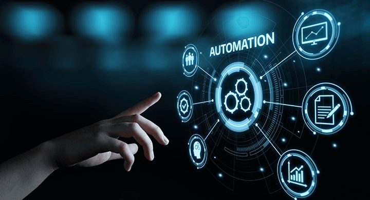 System Automatization - Technology automation icons