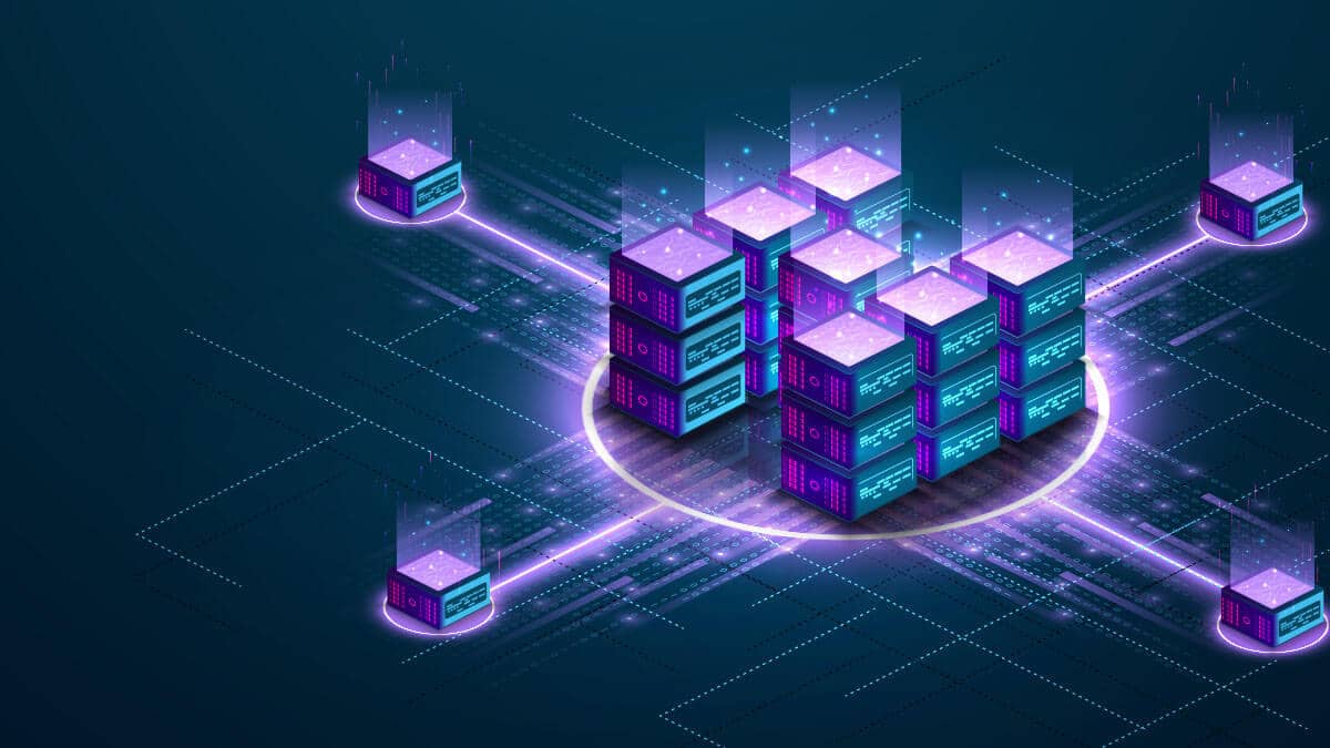 Blockchain & Tokenization - Digital blockchain concept